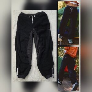 Free People Movement Sundown Fleece Pants Black Combo